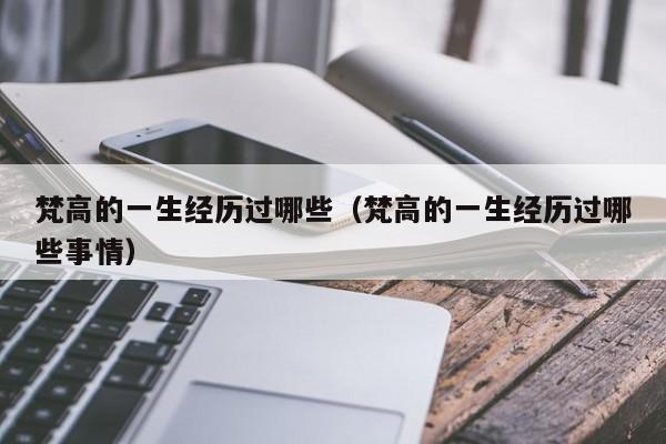 梵高的一生经历过哪些（梵高的一生经历过哪些事情）